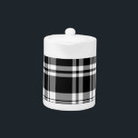 Elegant classic black white plaid pattern<br><div class="desc">An elegant classic black and white plaid pattern</div>
