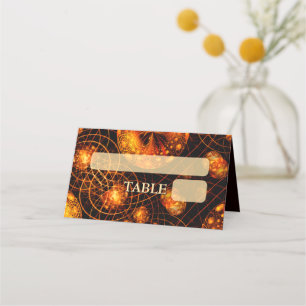 Elegant Classic Boho Modern Gold #901 Wedding Place Card