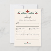 Elegant Classic Fleur-de-Lis Wedding