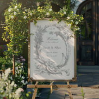 Elegant Classic French Rococo Floral Welcome