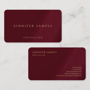 Elegant Classic Luxury Premium Pearl Paper Elite Business Card