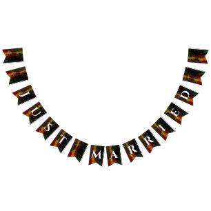 Elegant Classic Modern Trendy Pattern #903 Wedding Bunting