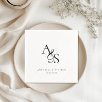 Elegant, Classic, Monogram, Wedding