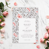 Elegant Classic Vintage Botanical Wedding