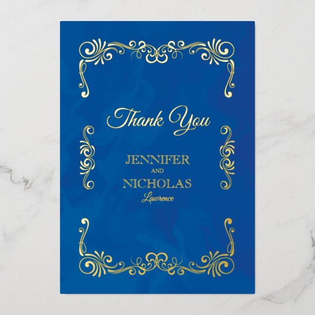 Elegant Classic Vintage Formal Wedding (Front)