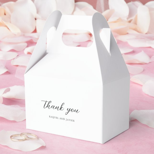 Elegant Classic Wedding Favour Box (Wedding)