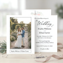 Elegant Classic White Themed Photo Wedding