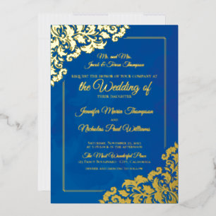 Elegant Classic With Floral Ornaments for Wedding