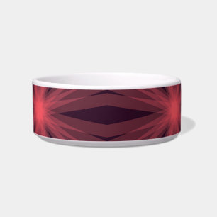 Elegant classical retro style geometric flower art bowl