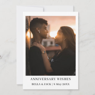 Elegant Classy Anniversary Photo Design