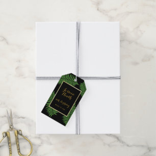 Elegant Classy Bracken 18th Birthday Gift Tags