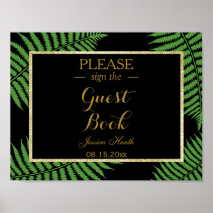 Elegant Classy Bracken Birthday Poster