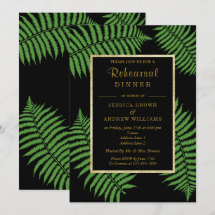 Elegant Classy Bracken Wedding Invitation