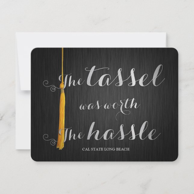 Elegant & Classy Class of 2016 College Graduation Announcement (Front)