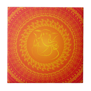 Elegant Classy Ganesh/ Indian God Tile