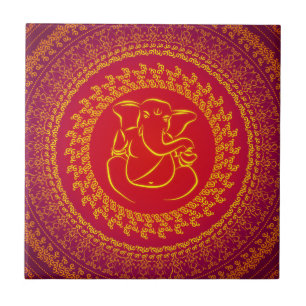 Elegant Classy Ganesh/ Indian God Tile