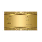 Elegant Classy Gold Damask Embossed Look