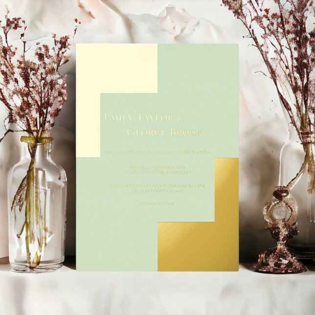 Elegant Classy Luxury Gold Silver Modern Wedding (Creator Uploaded)