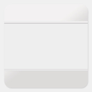 Elegant Clean Labels One Colour Silver