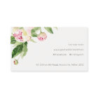 Elegant Clean Pink Green Watercolor Peony Floral