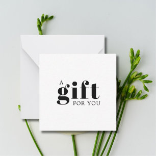 Elegant Clean Stylish Black White Beauty Salon Card