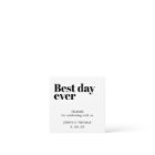 Elegant Clean Wedding Thank You Note Card