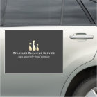 Elegant Cleaning Business Gold and Black