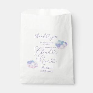 Elegant Cloud Nine Bridal Shower Favour Bag
