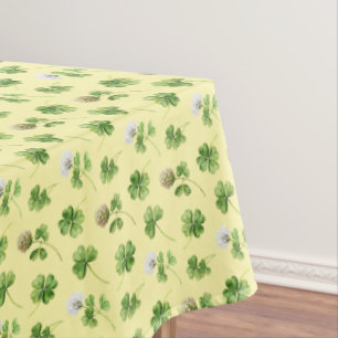 Elegant Clovers Tablecloth