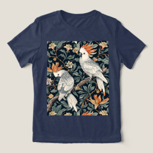 Elegant Cockatoo T-shirt Tri-Blend Shirt