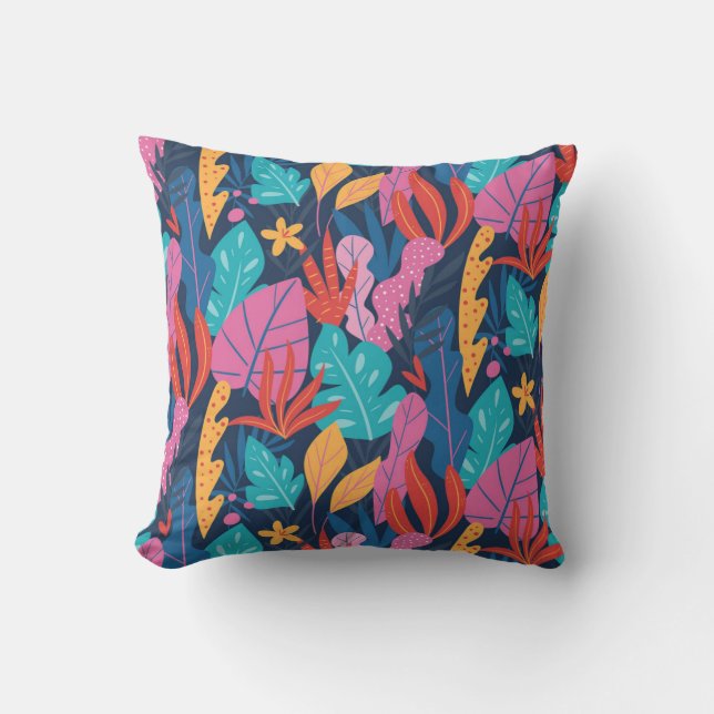 Elegant Colour Fusion Pillow (Front)