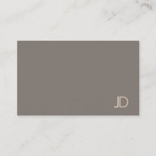 Elegant Colour Harmony Modern Professional Monogra Business Card