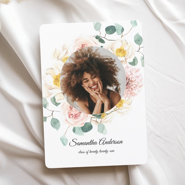 Elegant Colourful Beauty Flowers & Gold Drops Invitation (Creator Uploaded)