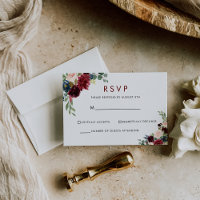 Elegant Colourful Floral Delight RSVP