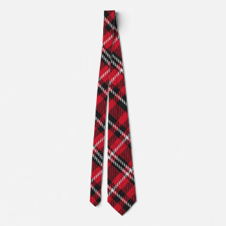 Elegant Colourful Plaid Christmas Personalised Tie
