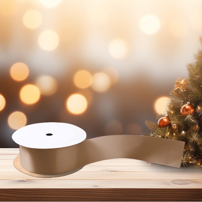 Elegant Colours - Café au Lait Satin Ribbon (Creator Uploaded)