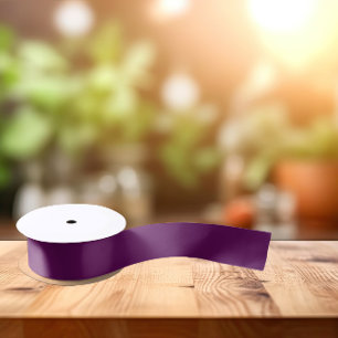 Elegant Colours - Deep Plum Satin Ribbon