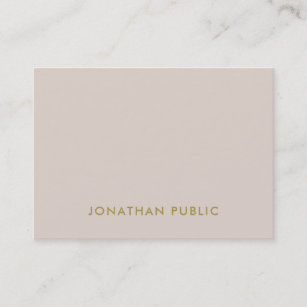 Elegant Colours Minimalist Design Template Luxury Business Card