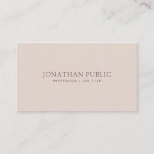 Elegant Colours Professional Modern Clean Template Business Card
