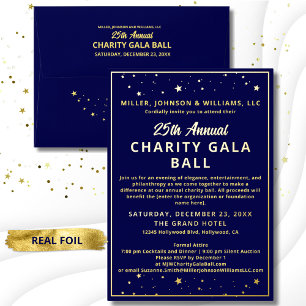 Elegant Company Charity Gala Ball Blue Budget