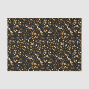Elegant confetti tiled pattern tissue paper