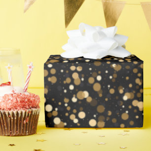 Elegant confetti tiled pattern  wrapping paper