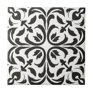 Elegant Contemporary Modern Ornate Chic Ceramic Tile