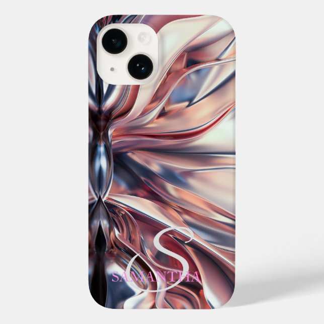 Elegant Cool Abstract Case-Mate iPhone Case (Back)