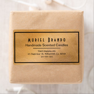 Elegant Copper Candle Company V5 Return Address