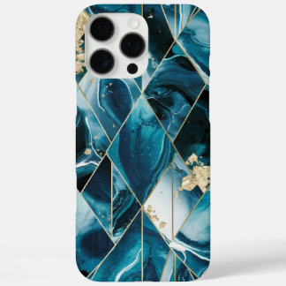Elegant Copper | Feminine Opulent Teal Gold Case-M iPhone 16 Pro Max Case