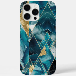 Elegant Copper   Feminine Opulent Teal Gold Case-M iPhone 16 Pro Max Case