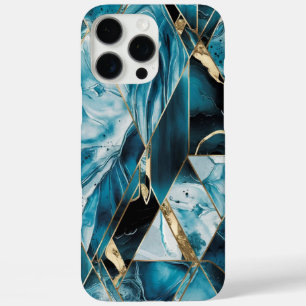 Elegant Copper   Feminine Opulent Teal Gold Case-M iPhone 16 Pro Max Case