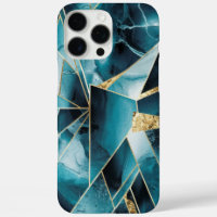 Elegant Copper | Feminine Opulent Teal Gold Case-M