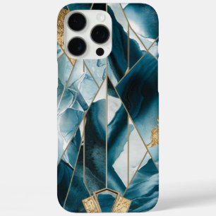 Elegant Copper Feminine Opulent Teal Gold Case-M iPhone 16 Pro Max Case